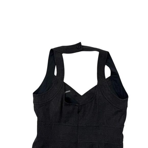 Rebecca Taylor Charcoal Sheath Wool V-neck Dress - Picture 9 of 12